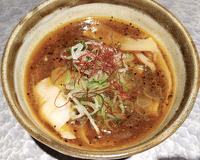 豚肉つけ蕎麦(つけ汁)(阿国)