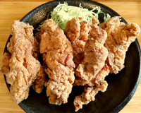 大きな唐揚げ定食(チッキンラボ)