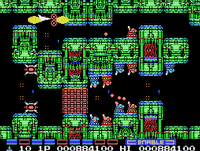 MSX版グラディウス2 - 14面（戦艦）