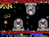 MSX版パロディウス - 5面（墓場）