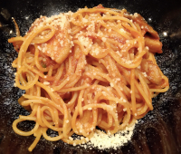 壁の穴風ナポリタン（壁の穴）