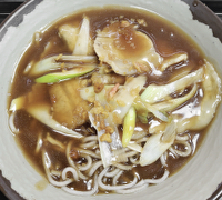 肉カレーそば（松石）