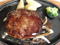 どんハンバーグランチ（ステーキのどん）