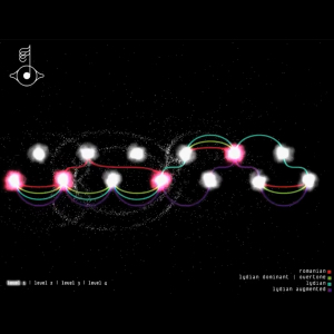 ビョークの「Biophilia」のアプリ版「Dark Matter」