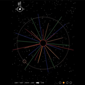ビョークの「Biophilia」のアプリ版「Solstice」