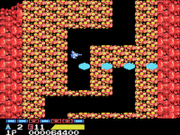 MSX版沙羅曼蛇 - 1面（細胞）
