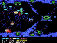 MSX版沙羅曼蛇 - 細胞面