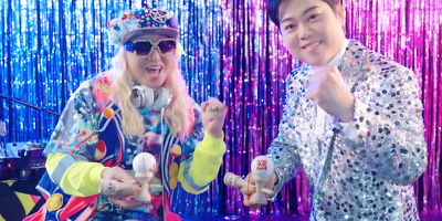 三山ひろしのMV「KENDAMA DO DANCE！」のKOO（コー）